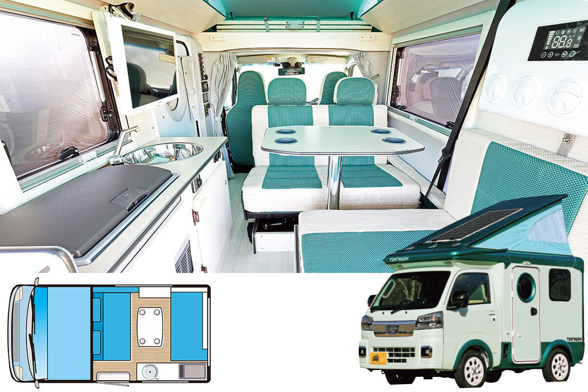 バンショップミカミ｜テントむし Fタイプ｜AUTO CAMPER（オート 