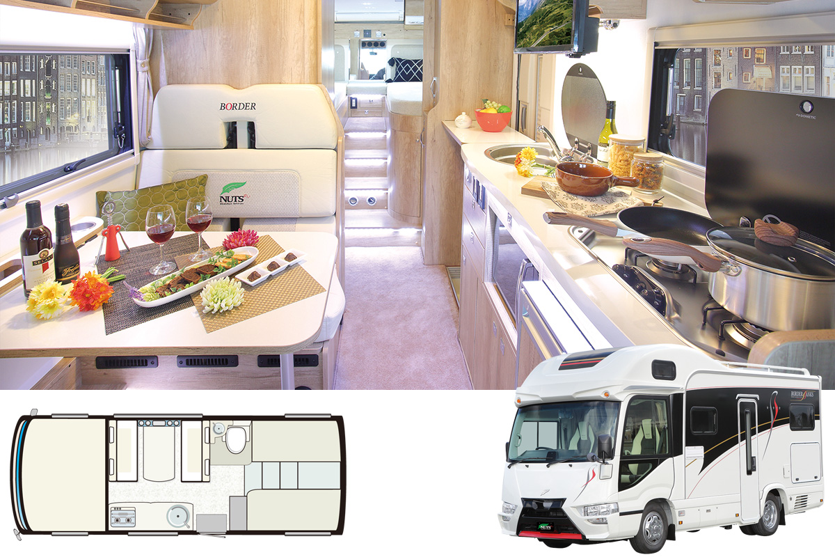 ナッツRV｜ボーダーバンクス TYPE-T HYPER EVOLUTION｜AUTO CAMPER 