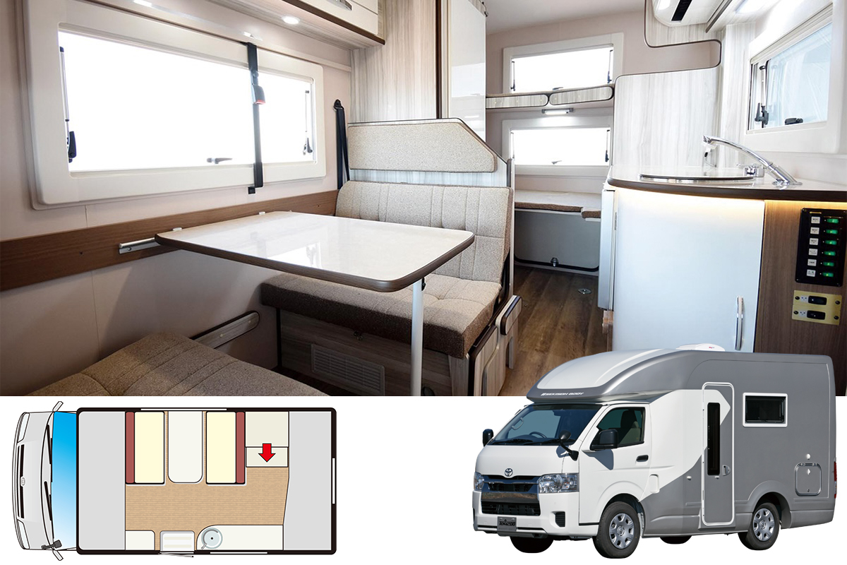 セキソーボディ｜トム 200｜AUTO CAMPER（オートキャンパー）