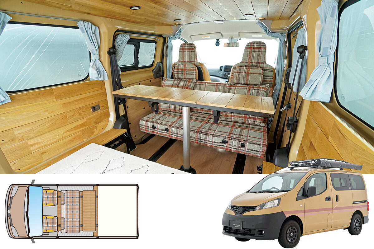 ゴードンミラーモータース｜GMLVAN C-01JSF｜AUTO CAMPER（オート 