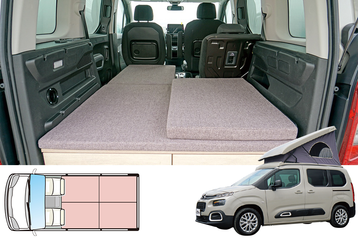 ホワイトハウスキャンパー｜CITROËN BERLINGO LONG Soleil POP｜AUTO 