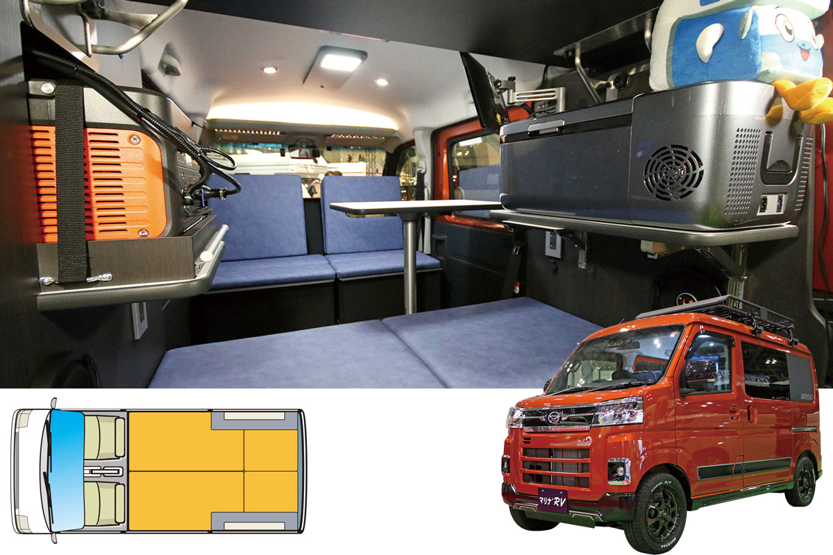 マリナ'RV｜【販売終了】キャビンⅡミニBASE｜AUTO CAMPER（オート