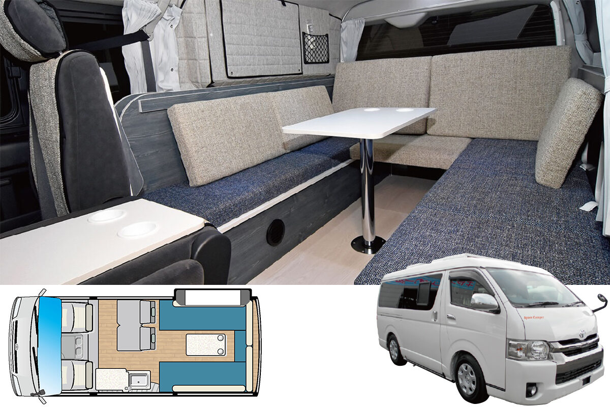 キャンピングカー長野｜スペースキャンパー B-COOL｜AUTO CAMPER
