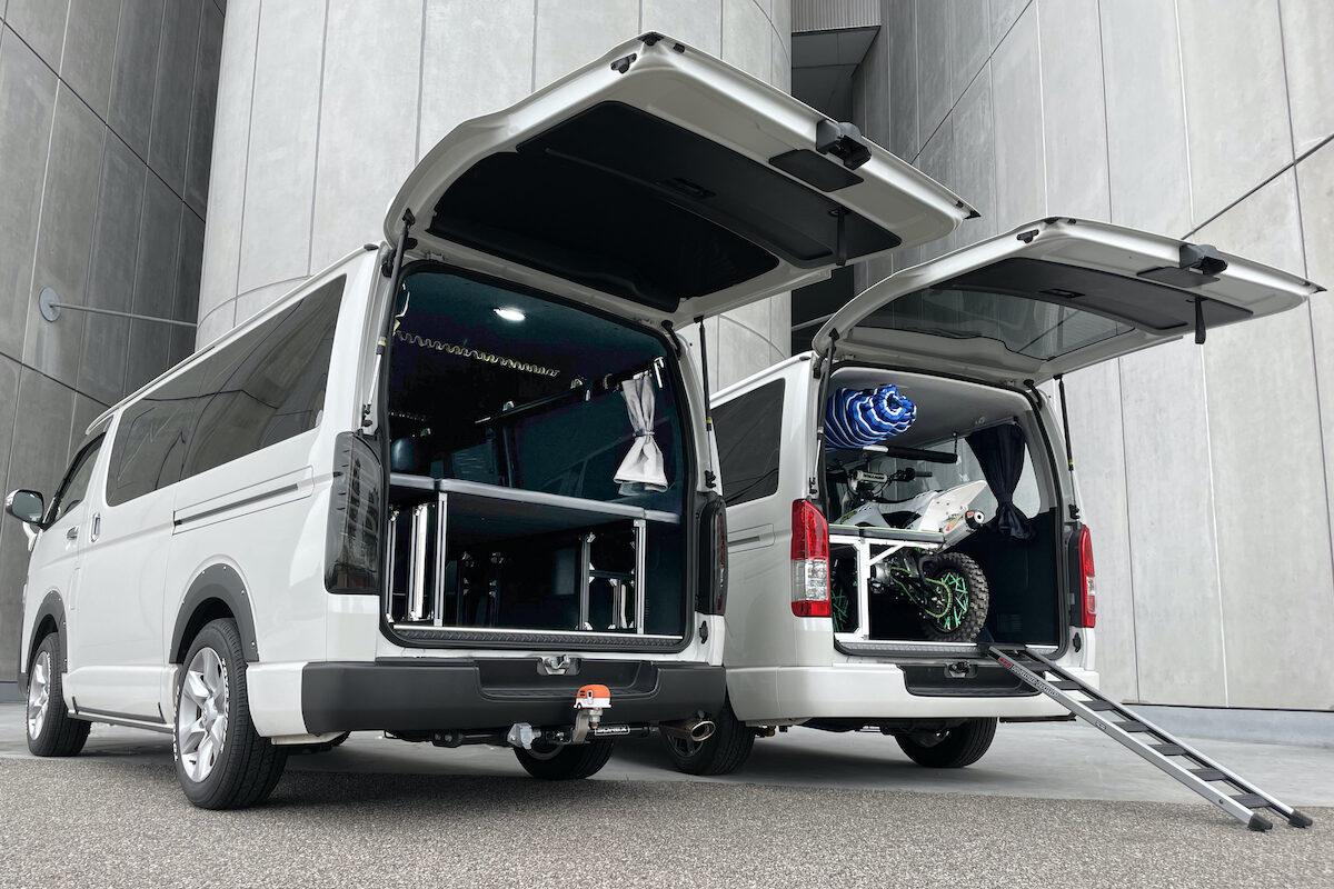 ハイエースの天井を有効活用できるキャリアが新登場！｜AUTO CAMPER 