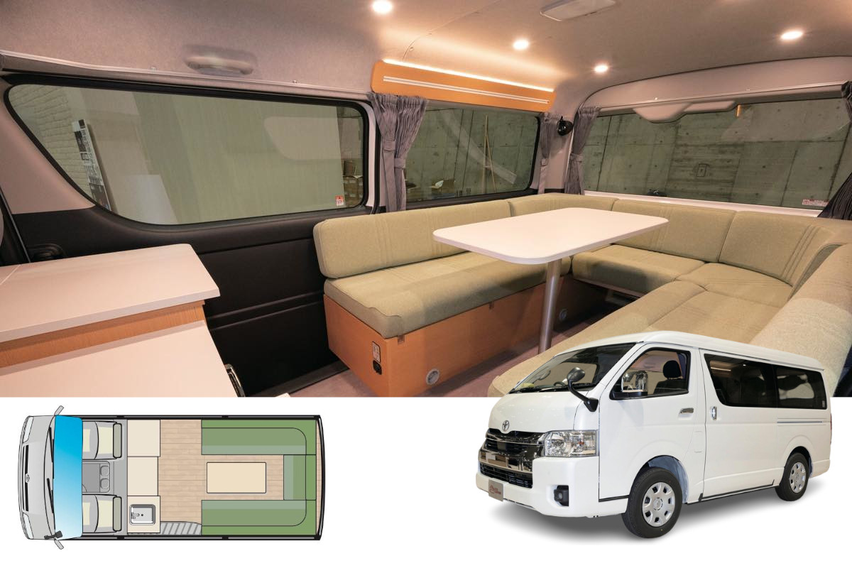 キャンピングカー/テーブル/RVランド製/ハイエース/軽キャンパー キャンピングカー/テーブル/RVランド製/ハイエース/軽キャンパー