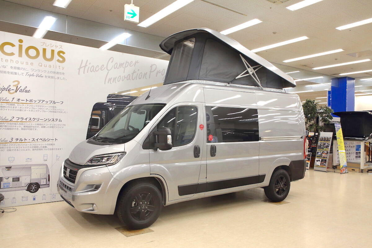 デュカトベースでお手頃ハイエースライクモデルからしっかり装備の快適