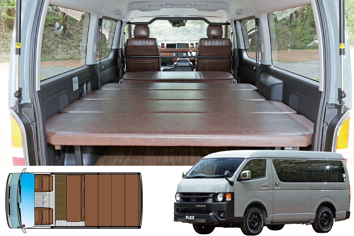 FLEX｜ワイドバンコンセプト✕ノットレコード｜AUTO CAMPER（オート