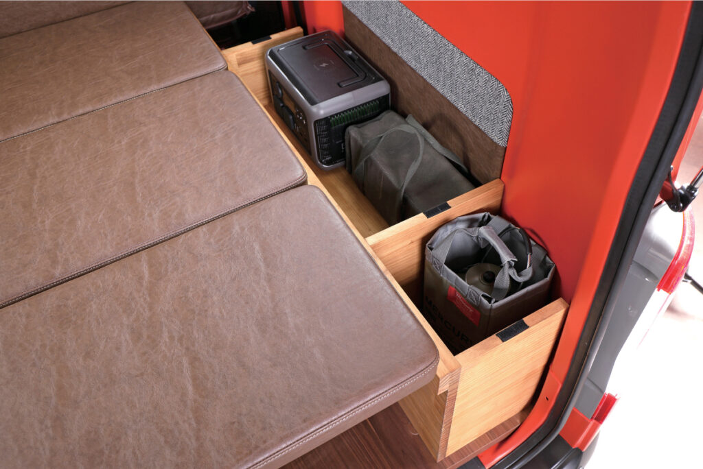 クラフトプラス／カーゴパネル付きベッドキット