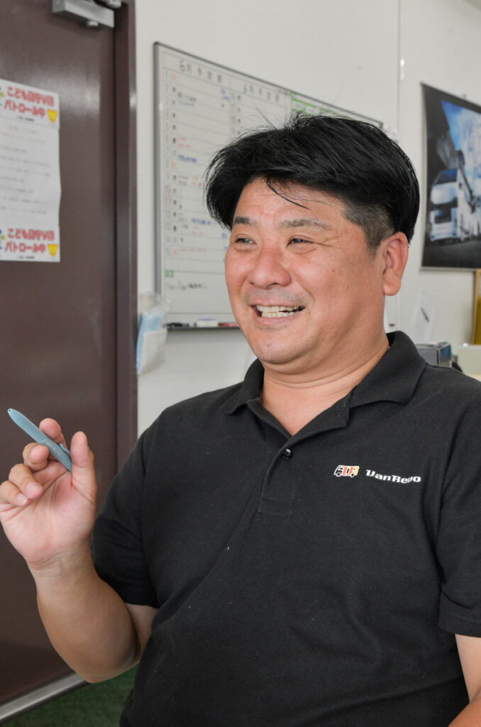 MRを説明する塚田氏