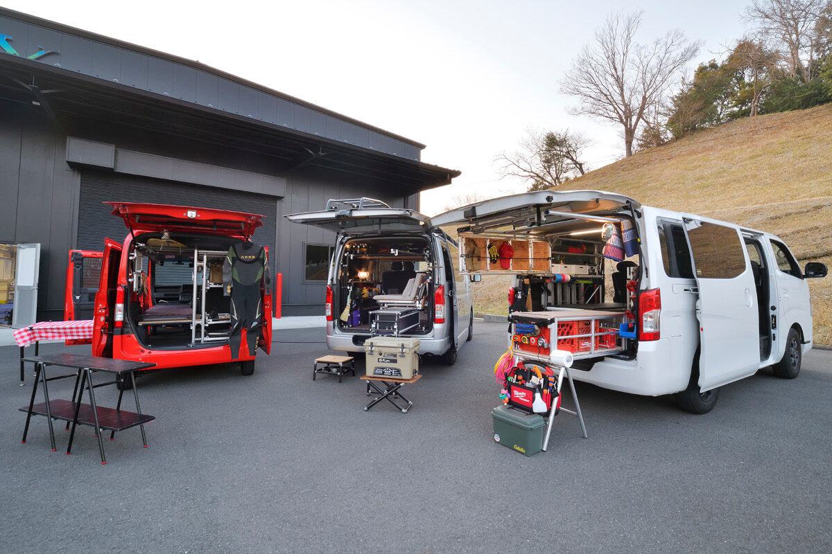これ全部自分で作れます。車中泊・キャンピングカーをDIYする新定番「G 