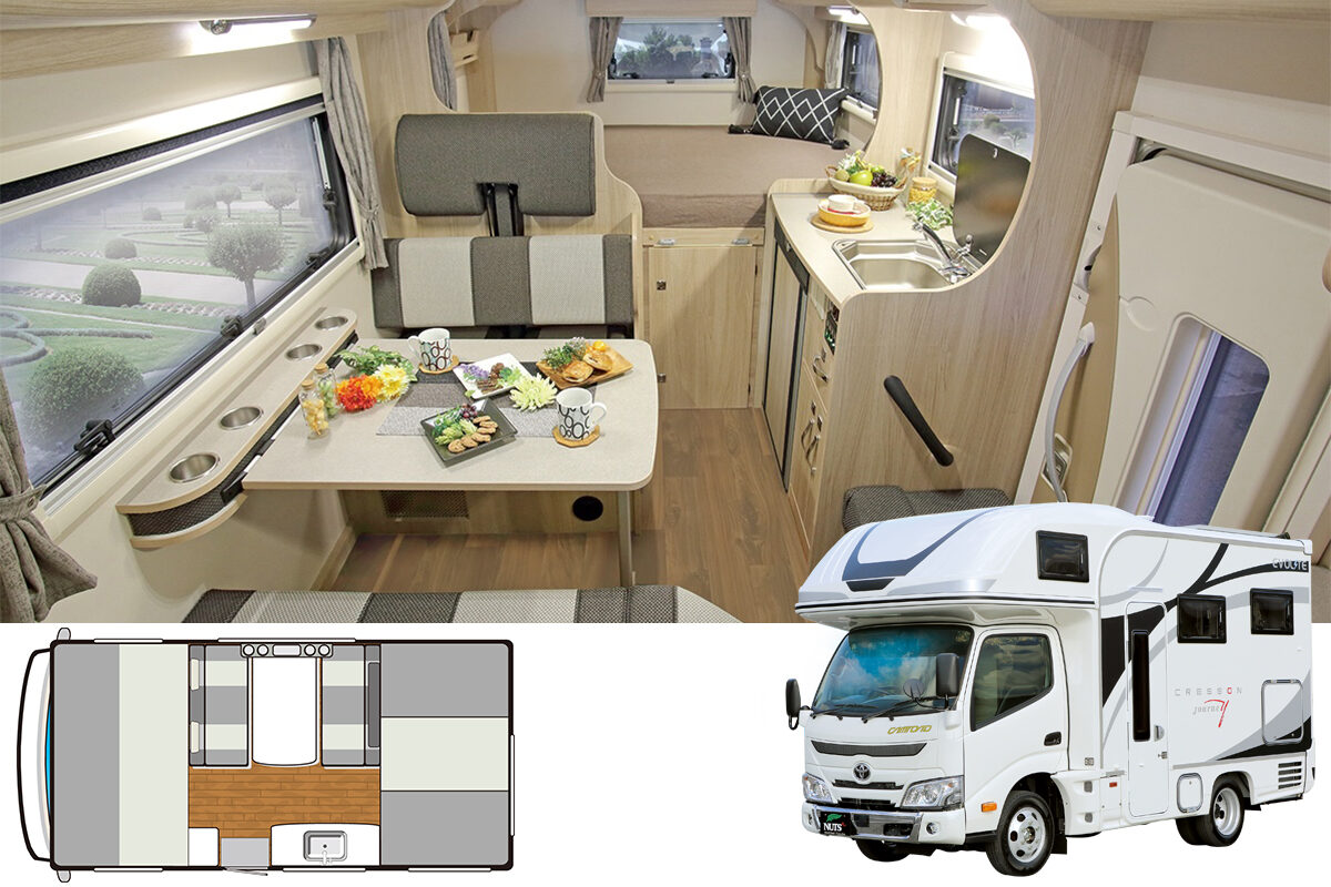 ナッツRV｜クレソン ジャーニー タイプX EVOLITE｜AUTO CAMPER（オート 