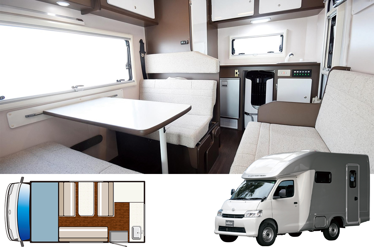 セキソーボディ｜トム 23M｜AUTO CAMPER（オートキャンパー）