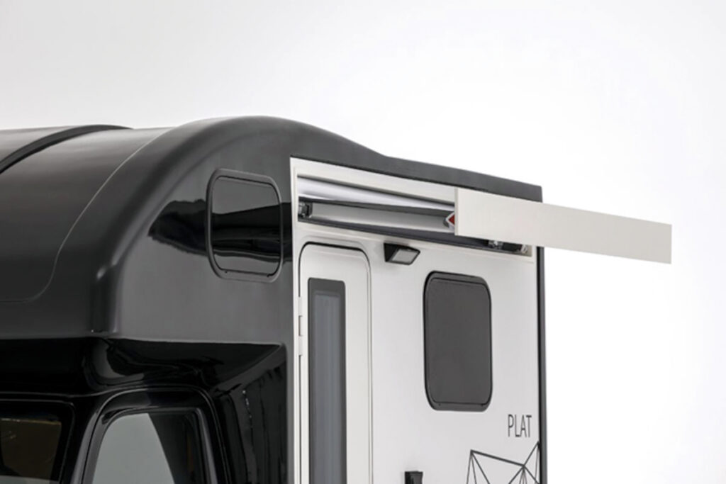 プラットのサイドオーニング